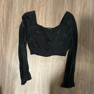 Apricot lane crop top size medium